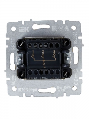 Выключатель 3-кл. СП BRITE ВС10-3-0-БрА 10А алюм. IEK BR-V30-0-10-K47 BR-V30-0-10-K47