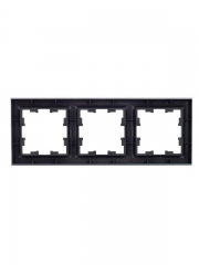 Рамка 3-м BRITE РУ-3-БрС сталь IEK BR-M32-K46 BR-M32-K46