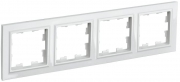 Рамка 4-м BRITE РУ-4-БрБ бел. IEK BR-M42-K01 BR-M42-K01