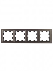Рамка 4-м BRITE РУ-4-БрТБ бронза IEK BR-M42-K45 BR-M42-K45