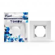 Рамка 1-м Pixel IP44 бел. TOKOV ELECTRIC TKE-PX-RM1-C01-IP44 TKE-PX-RM1-C01-IP44