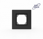 Рамка 1-м Pixel IP44 карбон TOKOV ELECTRIC TKE-PX-RM1-C14-IP44 TKE-PX-RM1-C14-IP44