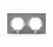 Рамка 2-м Pixel IP44 бел. TOKOV ELECTRIC TKE-PX-RM2-C01-IP44 TKE-PX-RM2-C01-IP44