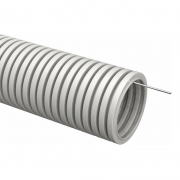 Труба гофрированная ПВХ d40мм с протяжкой сер. (уп.15м) TOKOV ELECTRIC TKE-TG/P-40-C06/15 TKE-TG/P-40-C06/15