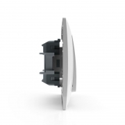 Выключатель 1-кл. СП AVA 10А IP20 с индикатором в сборе бел. TOKOV ELECTRIC TKL-AV-V1IF-C01 TKL-AV-V1IF-C01