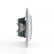 Выключатель 2-кл. СП AVA 10А IP20 с индикатором в сборе бел. TOKOV ELECTRIC TKL-AV-V2IF-C01 TKL-AV-V2IF-C01