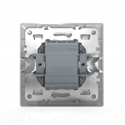 Выключатель 2-кл. СП AVA 10А IP20 с индикатором в сборе бел. TOKOV ELECTRIC TKL-AV-V2IF-C01 TKL-AV-V2IF-C01