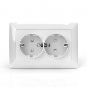 Розетка 2-м СП AVA 16А IP20 с заземл. защ. шторки в сборе бел. TOKOV ELECTRIC TKL-AV-R2FZSF-C01 TKL-AV-R2FZSF-C01