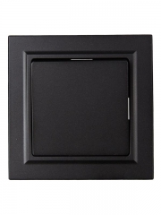 Выключатель 1-кл. СП BRITE ВСР10-1-0-БрЧ 10А в сборе черн. IEK BR-V10-0-10-K02-F BR-V10-0-10-K02-F