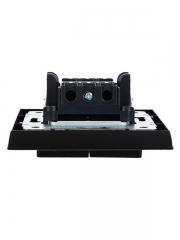Выключатель 2-кл. СП BRITE ВСР10-2-0-БрЧ 10А в сборе черн. IEK BR-V20-0-10-K02-F BR-V20-0-10-K02-F