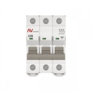 Выключатель автоматический модульный 3п C 25А 10кА AV-10 AVERES EKF mcb10-3-25C-av mcb10-3-25C-av