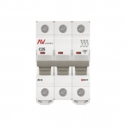 Выключатель автоматический модульный 3п C 25А 10кА AV-10 AVERES EKF mcb10-3-25C-av mcb10-3-25C-av