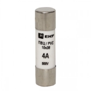 Вставка плавкая цилиндрическая ПВЦ 10х38 4А EKF pvc-10x38-4 pvc-10x38-4