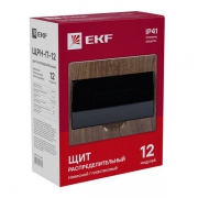 Щит ЩРН-П-12 IP41 темное дерево PROxima EKF pb40-n-12-dark pb40-n-12-dark