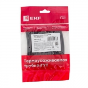 Набор трубок термоусадочных ТУТк клеевые 3/1 нг черн. по 100мм (уп.20шт) PROxima EKF tut-k-n-3 tut-k-n-3