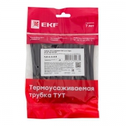 Набор трубок термоусадочных ТУТк клеевые 4.8/1.6 нг черн. по 100мм (уп.20шт) PROxima EKF tut-k-n-4.8 tut-k-n-4.8
