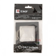 Рамка 1-м Стокгольм черн. PROxima EKF EXM-G-302-30 EXM-G-302-30