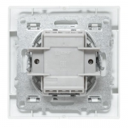 Выключатель 2-кл. СП Минск 10А IP20 бел. Basic EKF ERV10-023-10 ERV10-023-10