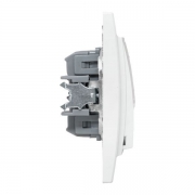 Выключатель 1-кл. СП Минск 10А IP20 с индикатором бел. Basic EKF ERV10-121-10 ERV10-121-10