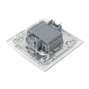 Выключатель 1-кл. СП Минск 10А IP20 с индикатором бел. Basic EKF ERV10-121-10 ERV10-121-10