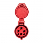 Розетка кабельная 16А 380В 3P+E IP44 EKF (214) ps-214-16-380 ps-214-16-380