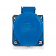 Розетка наруж. уст. 32А 220В 2P+E IP44 EKF (123) ps-123-32-220 ps-123-32-220