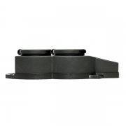 Розетка 2-м 16А IP44 2P+PE 230В с защ. крышками каучук Basic EKF RPS-018-16-230-44 RPS-018-16-230-44