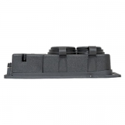 Розетка 2-м 16А IP44 2P+PE 230В с защ. крышками каучук PROxima EKF RPS-018-16-230-44-r RPS-018-16-230-44-r