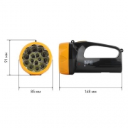 Фонарь-прожектор аккумуляторный TSP10 15LED 2 режима 4В 1.5А.ч ЗУ 220В (картон. упак.) Трофи Б0016537 Б0016537