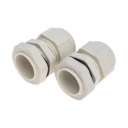Ввод кабельный PG-16 (10-14мм) сер. комплект (уп.2шт) Rexant 07-8016-A2 07-8016-A2