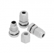 Ввод кабельный PG-7 (3.5-6мм) сер. комплект (уп.3шт) Rexant 07-8007-A3 07-8007-A3
