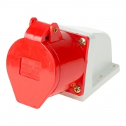 Розетка 125 стационарная 3Р+РЕ+N 32А 380В IP44 Rexant 11-8914 2562117