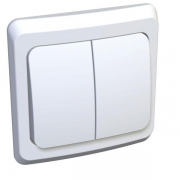 Выключатель 2-кл. СП Этюд 10А IP20 бел. SE BC10-002B BC10-002B