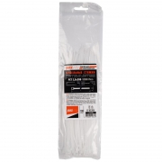 Хомут кабельный PCT 2.5х200-100WH 2.5х200 PA6.6 бел.(уп.100шт) JazzWay 5053618 5053618