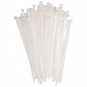 Хомут кабельный PCT 2.5х080-100WH 2.5х80 PA6.6 бел.(уп.100шт) JazzWay 5053670 5053670