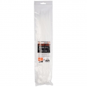 Хомут кабельный PCT 3.6х350-100WH 3.6х350 PA6.6 бел.(уп.100шт) JazzWay 5053885 5053885