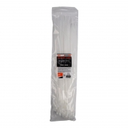 Хомут кабельный PCT 4.8х400-100WH 4.8х400 PA6.6 бел.(уп.100шт) JazzWay 5054097 5054097