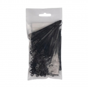 Хомут кабельный PCT-S 3.6х100-100BL 3.6х100 PA6.6 черн.(уп.100шт) JazzWay 5055582 5055582