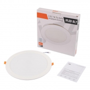 Светильник светодиодный PLED DL7 WH Downlight 24Вт 4000К 220х26мм IP54 ДВО встраив. Pro JazzWay 5042568 5042568