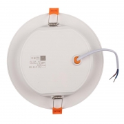 Светильник светодиодный PLED DL7 WH Downlight 18Вт 4000К 170х26мм IP54 ДВО встраив. Pro JazzWay 5046658 5046658