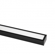 Светильник светодиодный PSO-01 24Вт 4000К IP40 1200х50мм BLACK ДПО/ДСО для реечных потолков IP40 (универсальный монтаж: накладной/подвесной) Pro JazzWay 5058712 5058712