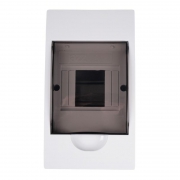 Бокс модульный накладной PDB/W 1004 WH (ЩРН-П- 4) IP41 пластик. Pro JazzWay 5071643 5071643