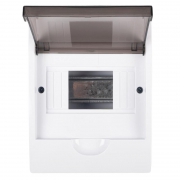 Бокс модульный накладной PDB/W 1006 WH (ЩРН-П- 6) IP41 пластик. Pro JazzWay 5071650 5071650