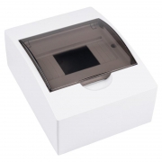 Бокс модульный накладной PDB/W 1006 WH (ЩРН-П- 6) IP41 пластик. Pro JazzWay 5071650 5071650
