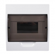 Бокс модульный накладной PDB/W 1008 WH (ЩРН-П- 8) IP41 пластик. Pro JazzWay 5071667 5071667