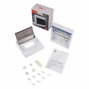 Бокс модульный накладной PDB/W 1008 WH (ЩРН-П- 8) IP41 пластик. Pro JazzWay 5071667 5071667