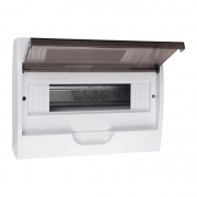 Бокс модульный накладной PDB/W 1012 WH (ЩРН-П-12) IP41 пластик. Pro JazzWay 5071674 5071674