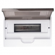 Бокс модульный накладной PDB/W 1012 WH (ЩРН-П-12) IP41 пластик. Pro JazzWay 5071674 5071674