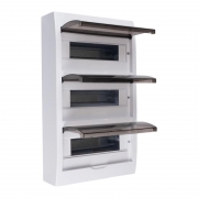 Бокс модульный накладной PDB/W 1036 WH (ЩРН-П-36) IP41 пластик. Pro JazzWay 5071704 5071704