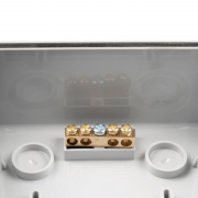 Бокс модульный накладной PDB/W 3005 GR (ЩРН-ПГ- 5) IP65 пластик. Pro JazzWay 5071964 5071964
